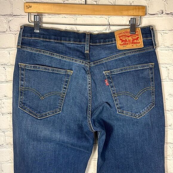 Levi’s Men’s 511 Skinny Jeans size 32 x 34 - Picture 6 of 10